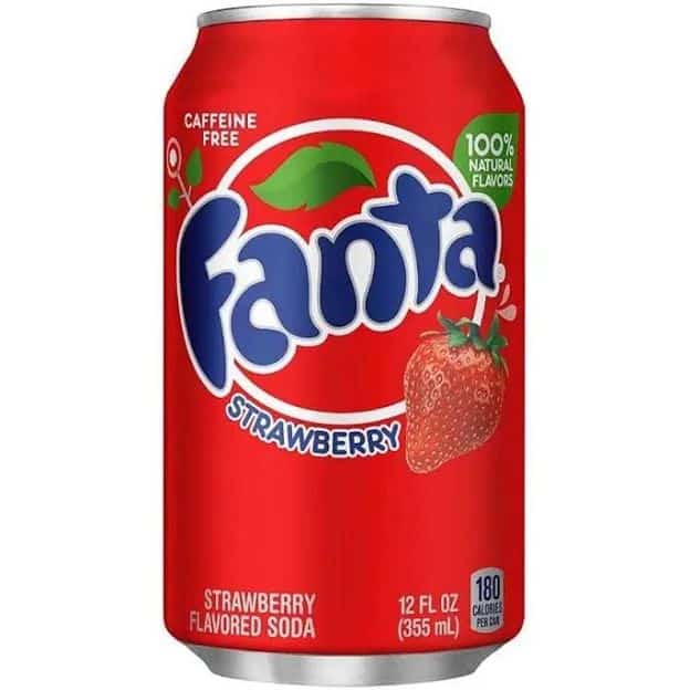 Fanta Strawberry (fraise)